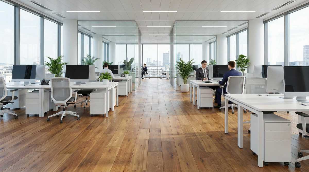 オフィス床工事の施工事例