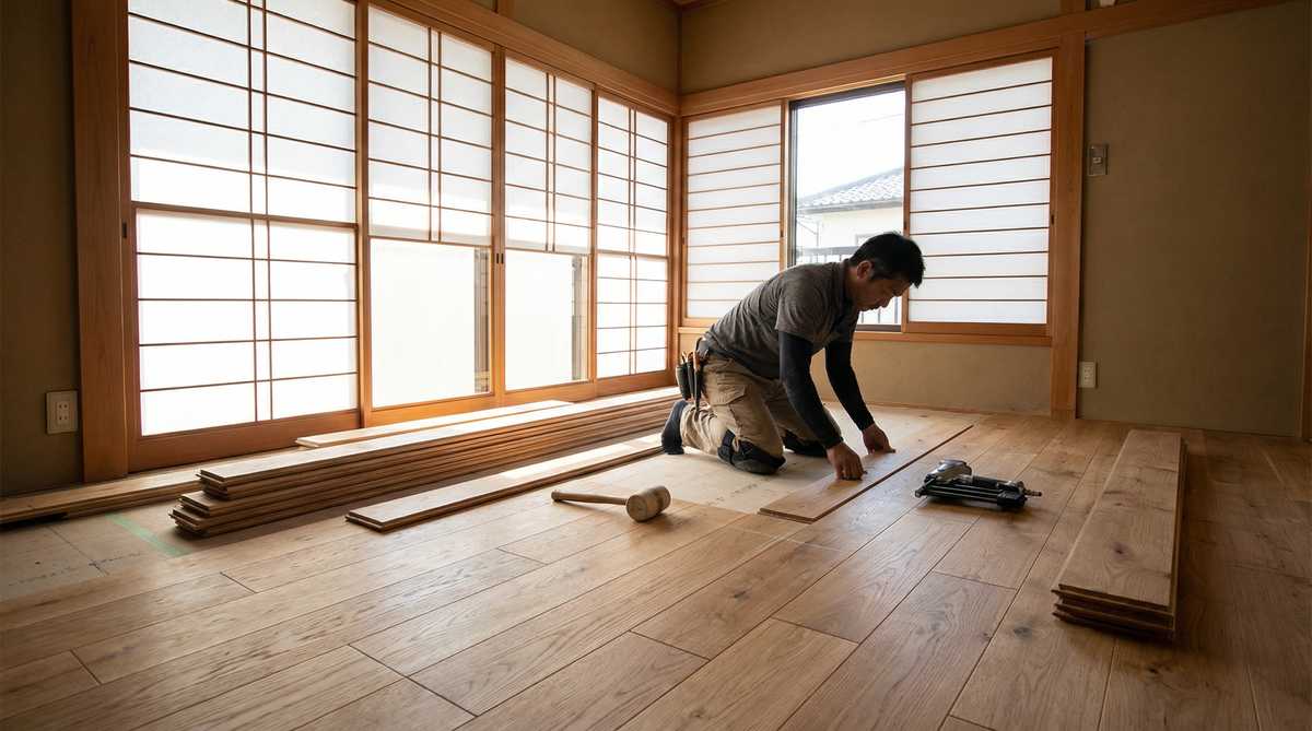 床工事のイメージ